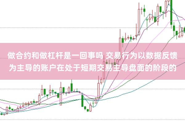 做合约和做杠杆是一回事吗 交易行为以数据反馈为主导的账户在处于短期交易主导盘面的阶段的